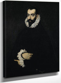 Portrait Of Juan Alfonso De Pimentel Y Herrera 8Th Conde De Benavente (D.1621) By El Greco Fine Art Print
