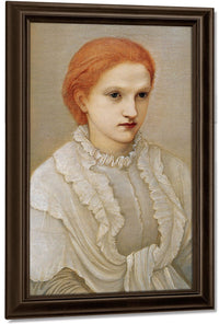 Portrait Of Lady Frances Balfour 1881 By Edward Burne Jones Fine Art Print