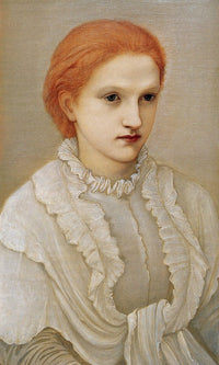 Portrait Of Lady Frances Balfour 1881 By Edward Burne Jones Fine Art Print
