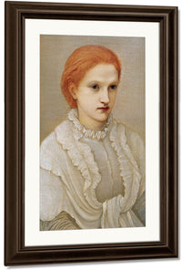 Portrait Of Lady Frances Balfour 1881 By Edward Burne Jones Fine Art Print