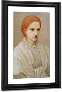 Portrait Of Lady Frances Balfour 1881 By Edward Burne Jones Fine Art Print
