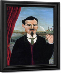 Portrait Of Leon Paul Fargue By Henri Rousseau Fine Art Print