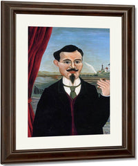 Portrait Of Leon Paul Fargue By Henri Rousseau Fine Art Print