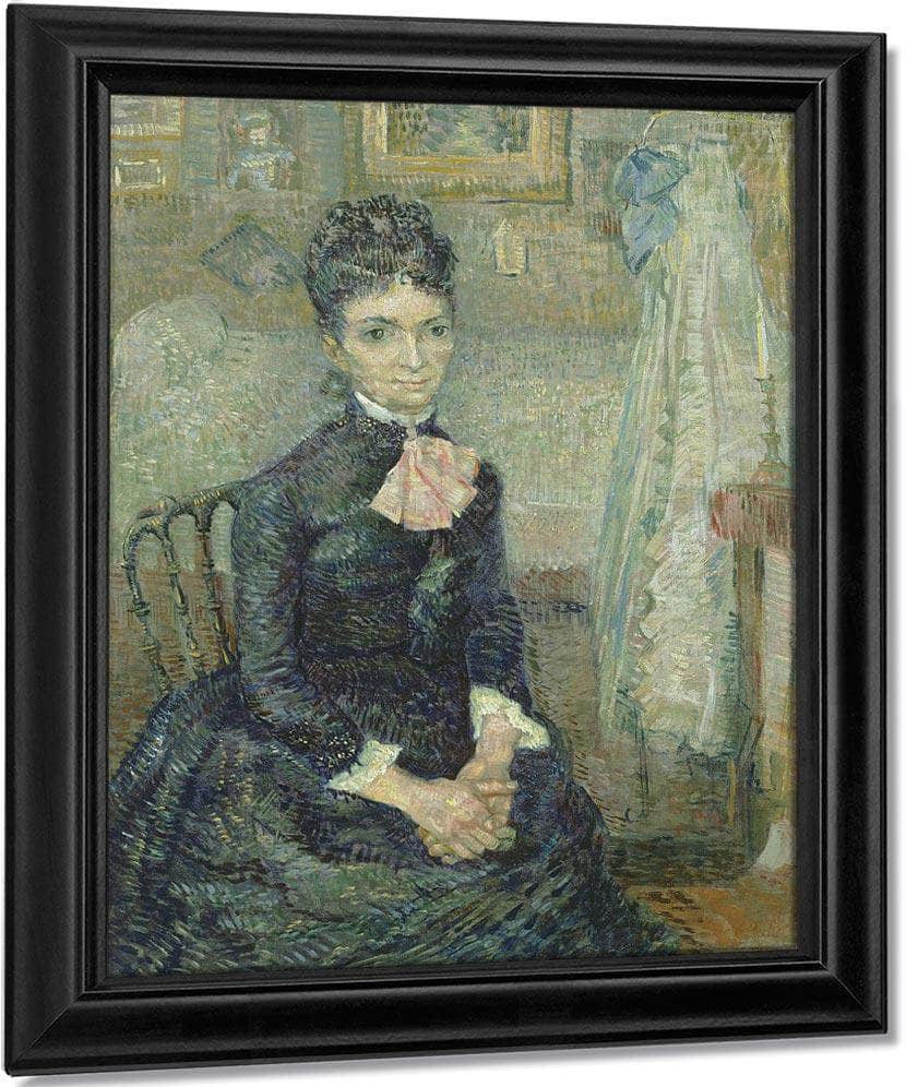 Portrait Of Leonie Rose Charbuy Davy By Vincent Van Gogh Fine Art Print
