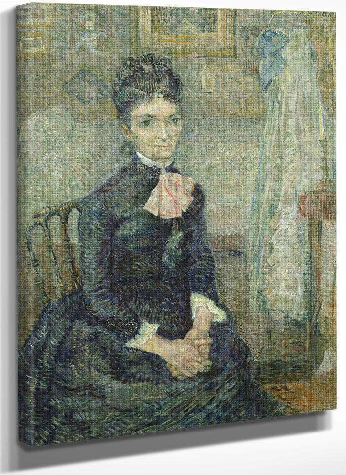 Portrait Of Leonie Rose Charbuy Davy By Vincent Van Gogh Fine Art Print