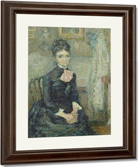 Portrait Of Leonie Rose Charbuy Davy By Vincent Van Gogh Fine Art Print