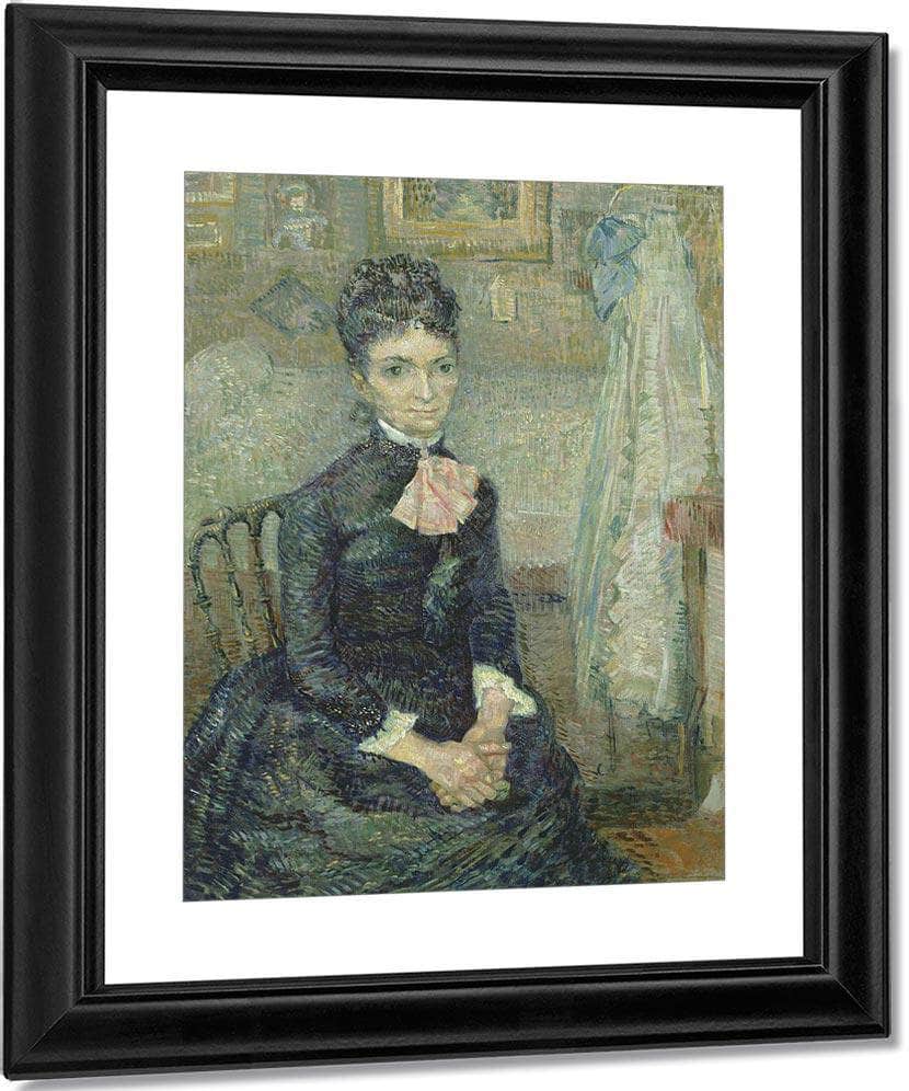 Portrait Of Leonie Rose Charbuy Davy By Vincent Van Gogh Fine Art Print