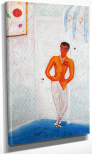 Portrait Of Louis Bernheimer By Florine Stettheimer Fine Art Print