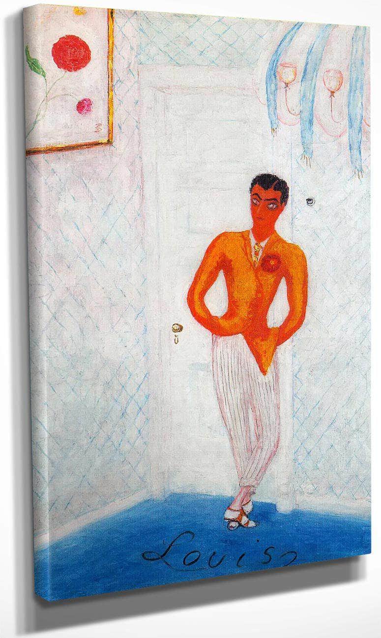Portrait Of Louis Bernheimer By Florine Stettheimer Fine Art Print