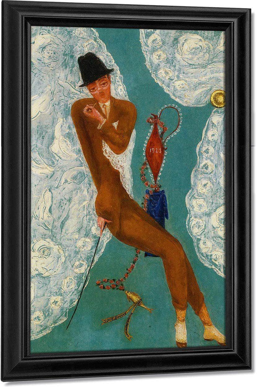 Portrait Of Louis Bouche By Florine Stettheimer Fine Art Print