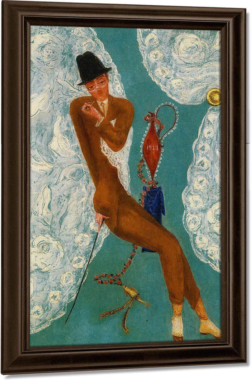 Portrait Of Louis Bouche By Florine Stettheimer Fine Art Print