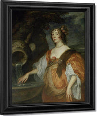 Portrait Of Lucy Percy Countess Of Carlisle (1599 1660) By Anthony Van Dyck Fine Art Print