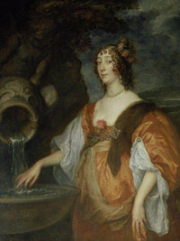 Portrait Of Lucy Percy Countess Of Carlisle (1599 1660) By Anthony Van Dyck Fine Art Print