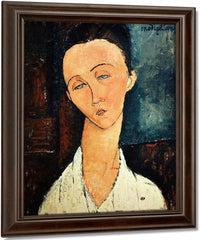 Portrait Of Lunia Czechowskaa By Amedeo Modigliani Fine Art Print