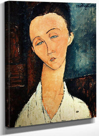 Portrait Of Lunia Czechowskaa By Amedeo Modigliani Fine Art Print