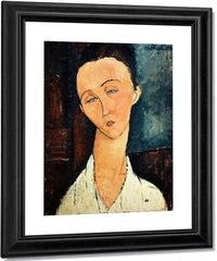 Portrait Of Lunia Czechowskaa By Amedeo Modigliani Fine Art Print