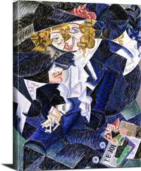 Portrait Of Madame M.s. Painting Gino Severini Canvas Art Fine Art Print