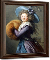 Portrait Of Madame Mole Reymond 1786 By Elisabeth Vigee Le Brun Fine Art Print