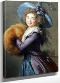Portrait Of Madame Mole Reymond 1786 By Elisabeth Vigee Le Brun Fine Art Print