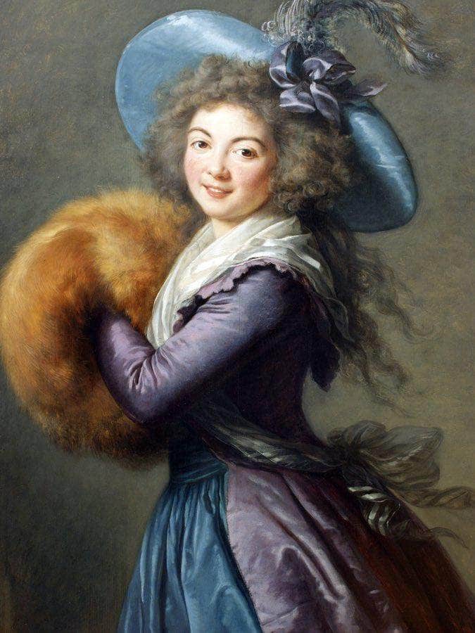 Portrait Of Madame Mole Reymond 1786 By Elisabeth Vigee Le Brun Fine Art Print