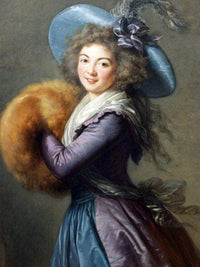 Portrait Of Madame Mole Reymond 1786 By Elisabeth Vigee Le Brun Fine Art Print