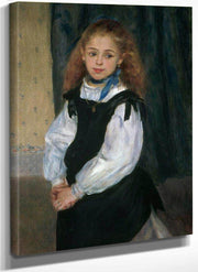 Portrait Of Mademoiselle Legrand By Pierre August Renoir Fine Art Print
