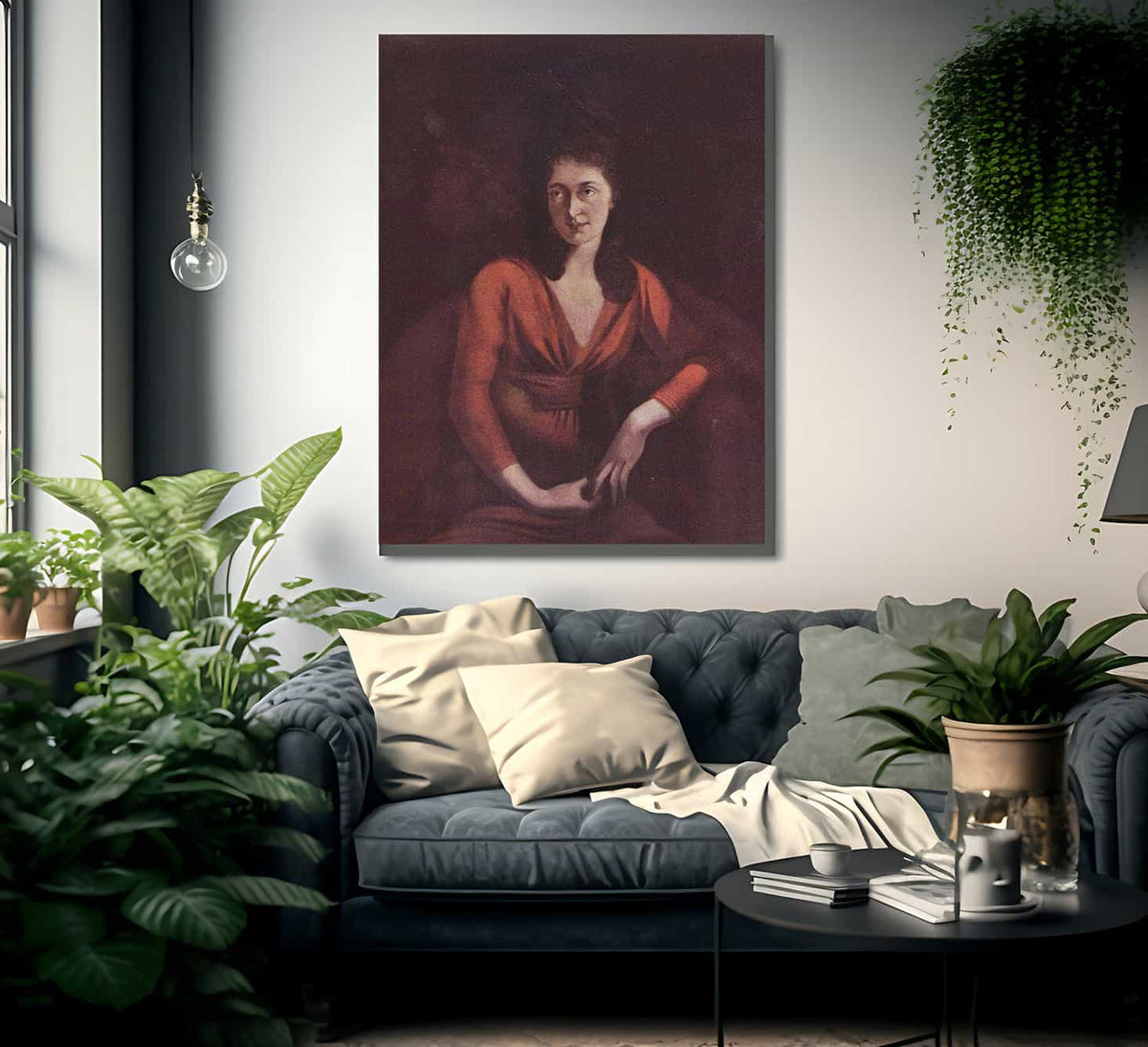 Portrait Of Magdalena Hess By Henry Fuseli Fine Art Print