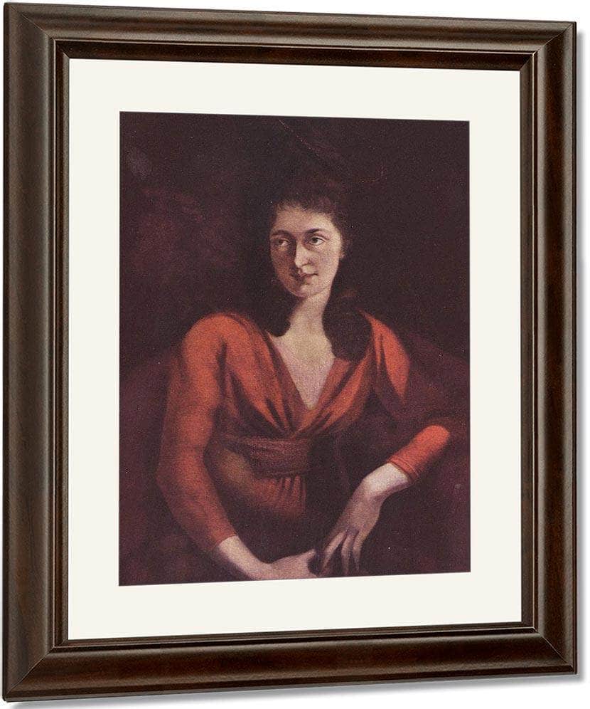Portrait Of Magdalena Hess By Henry Fuseli Fine Art Print