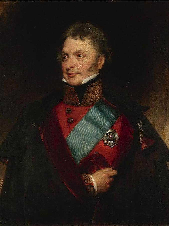 Portrait Of Major General Sir Henry Wheatley, Bt, C.B., G.C.H. (1777 1852) By William Henry Walker Fine Art Print