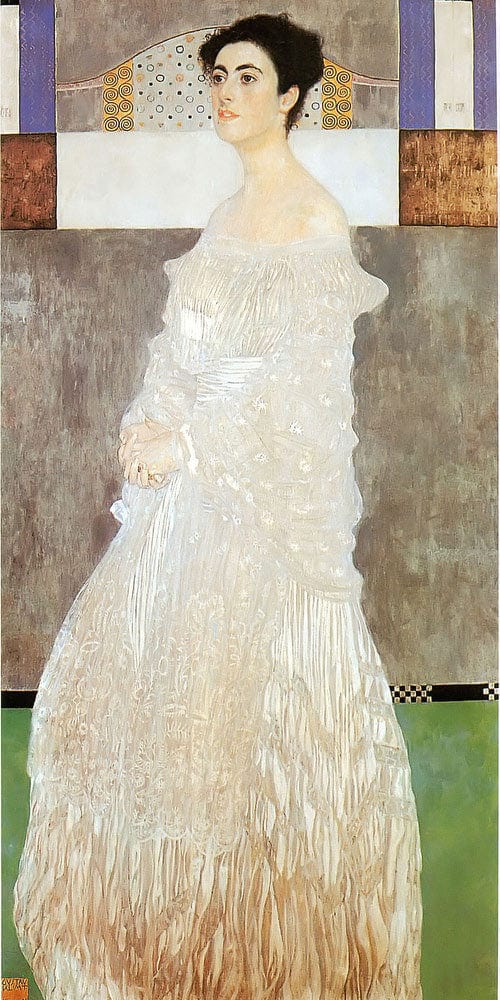 Portrait Of Margaret Stonborough Wittgenstein By Gustav Klimt Fine Art Print