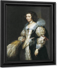 Portrait Of Maria Louisa De Tassis By Anthony Van Dyck Fine Art Print
