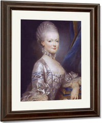 Portrait Of Marie Antoinette 1769 By Joseph Ducreux Fine Art Print
