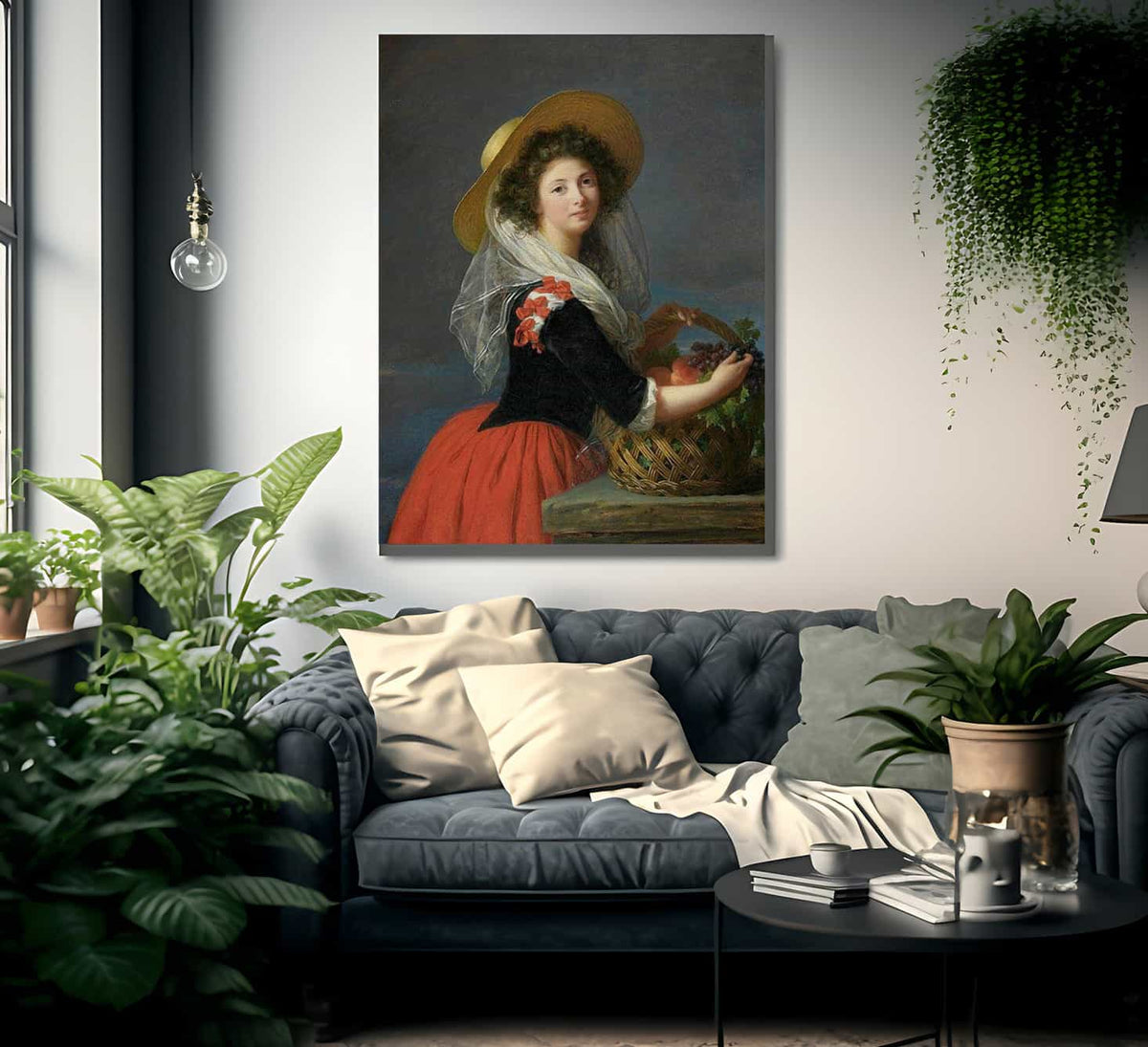 Portrait Of Marie Gabrielle De Gramont Duchesse De Caderousse 1784 By Elisabeth Vigee Le Brun Fine Art Print