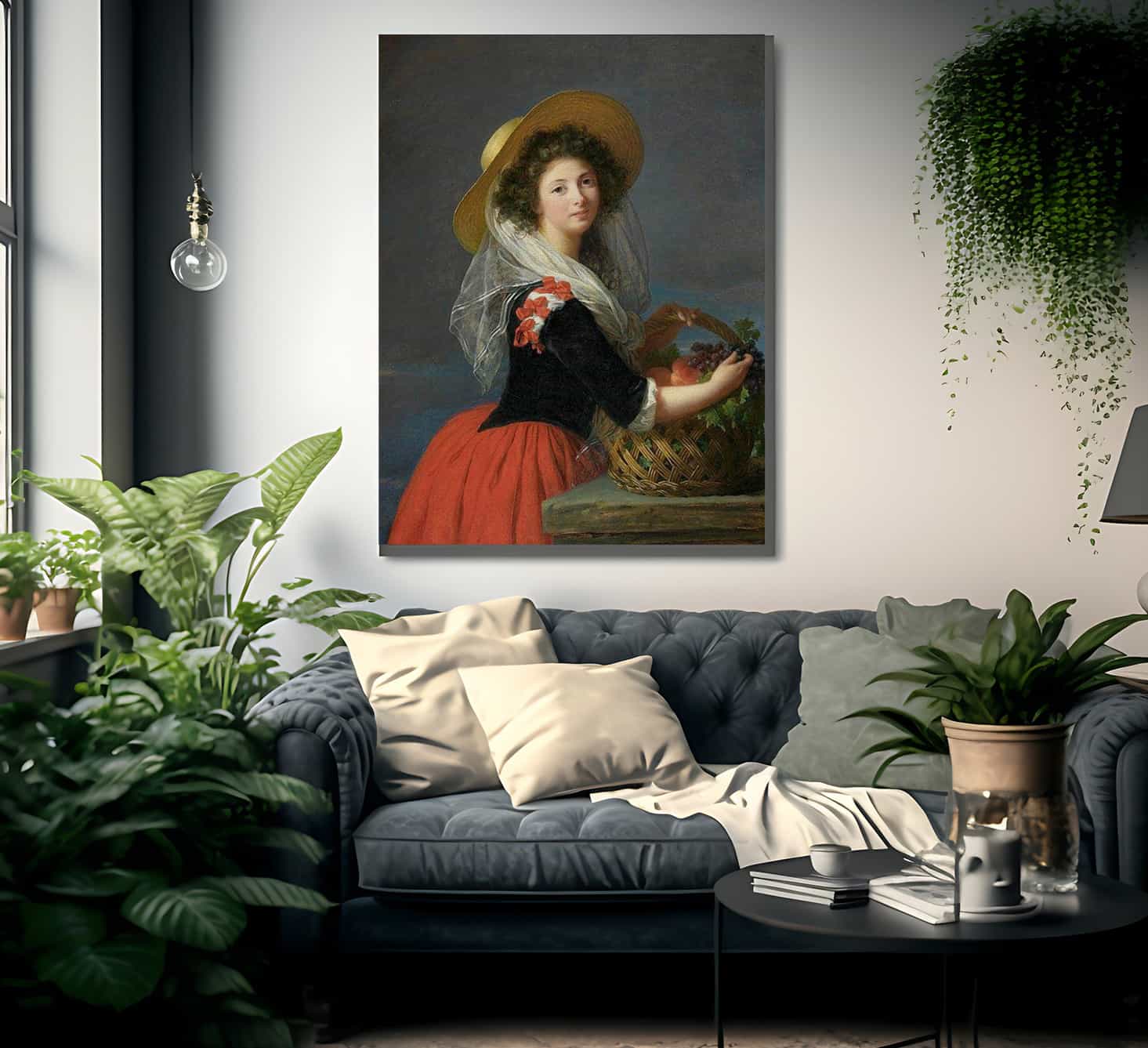Portrait Of Marie Gabrielle De Gramont Duchesse De Caderousse 1784 By Elisabeth Vigee Le Brun Fine Art Print