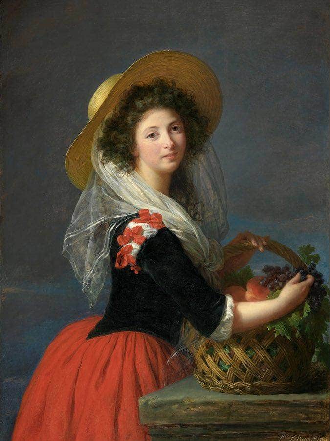 Portrait Of Marie Gabrielle De Gramont Duchesse De Caderousse 1784 By Elisabeth Vigee Le Brun Fine Art Print