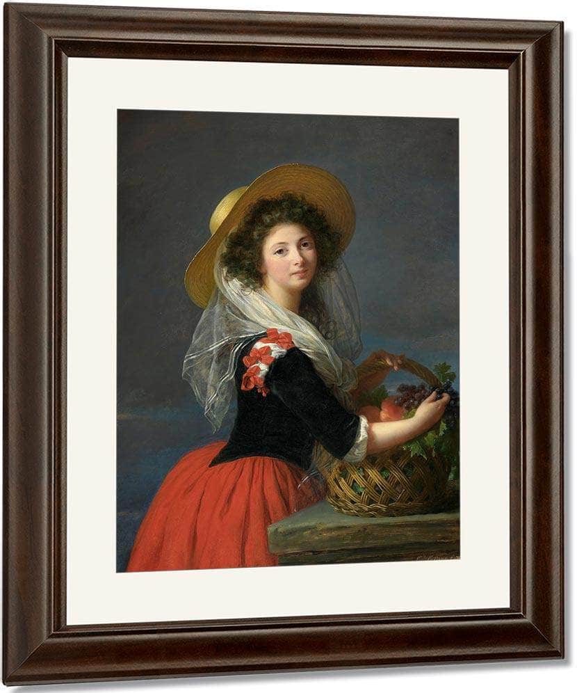 Portrait Of Marie Gabrielle De Gramont Duchesse De Caderousse 1784 By Elisabeth Vigee Le Brun Fine Art Print