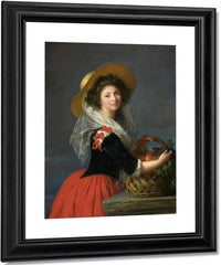 Portrait Of Marie Gabrielle De Gramont Duchesse De Caderousse 1784 By Elisabeth Vigee Le Brun Fine Art Print