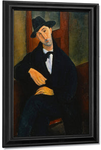 Portrait Of Mario By Amedeo Modigliani Fine Art Print