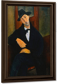 Portrait Of Mario By Amedeo Modigliani Fine Art Print