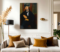 Portrait Of Mario By Amedeo Modigliani Fine Art Print