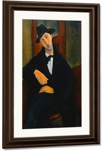 Portrait Of Mario By Amedeo Modigliani Fine Art Print