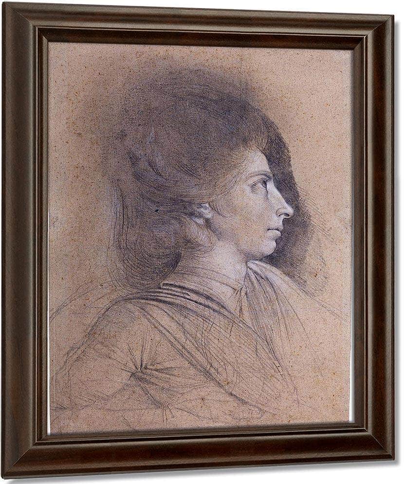 Portrait Of Martha Hess By Henry Fuseli Fine Art Print