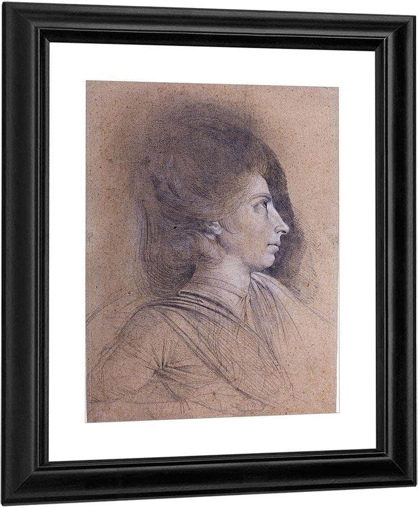 Portrait Of Martha Hess By Henry Fuseli Fine Art Print
