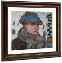 Portrait Of Martha Vogeler By Paula Modersohn Becker Fine Art Print
