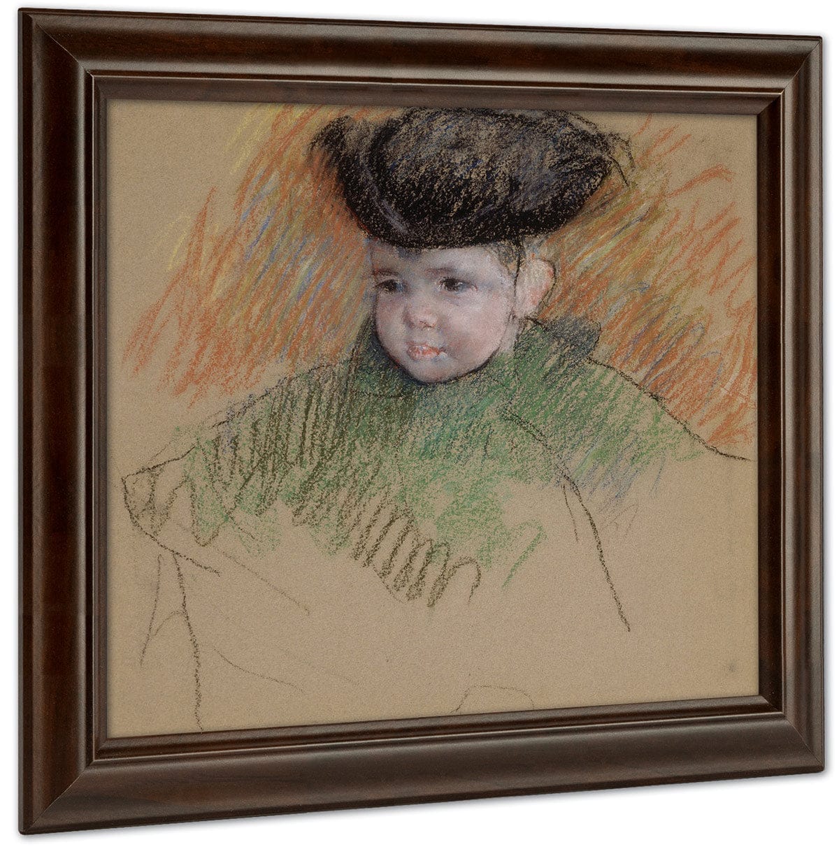 Portrait Of Master Hammond By Mary Cassatt Fine Art Print
