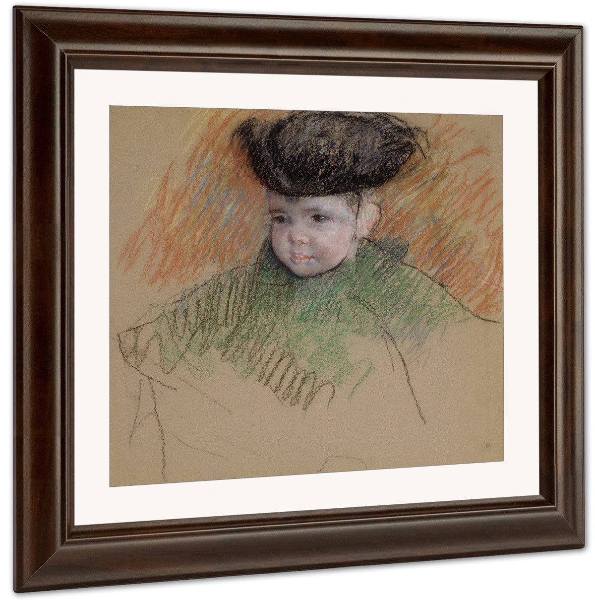 Portrait Of Master Hammond By Mary Cassatt Fine Art Print