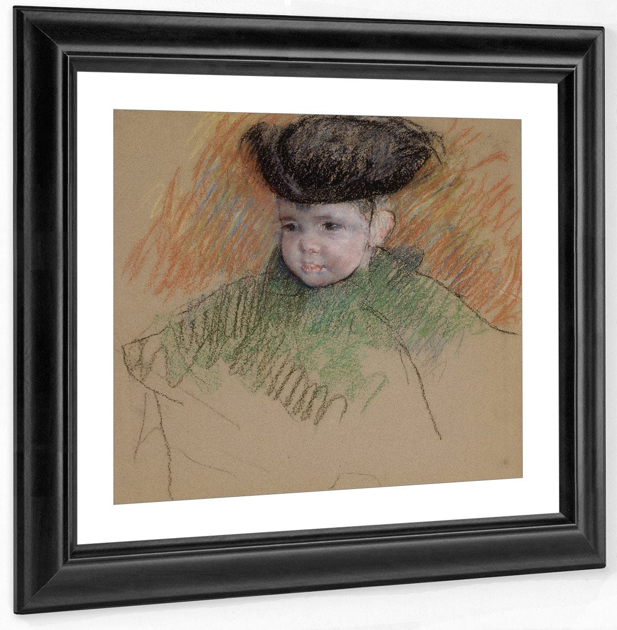 Portrait Of Master Hammond By Mary Cassatt Fine Art Print