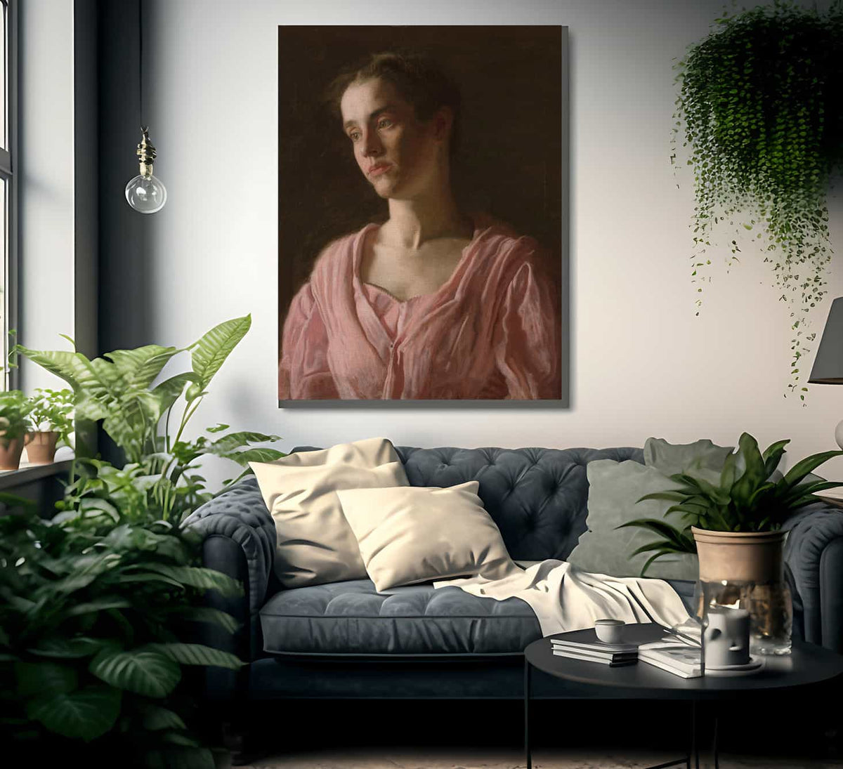 Portrait Of Maud Cook 1895 By Thomas Eakins Fine Art Print