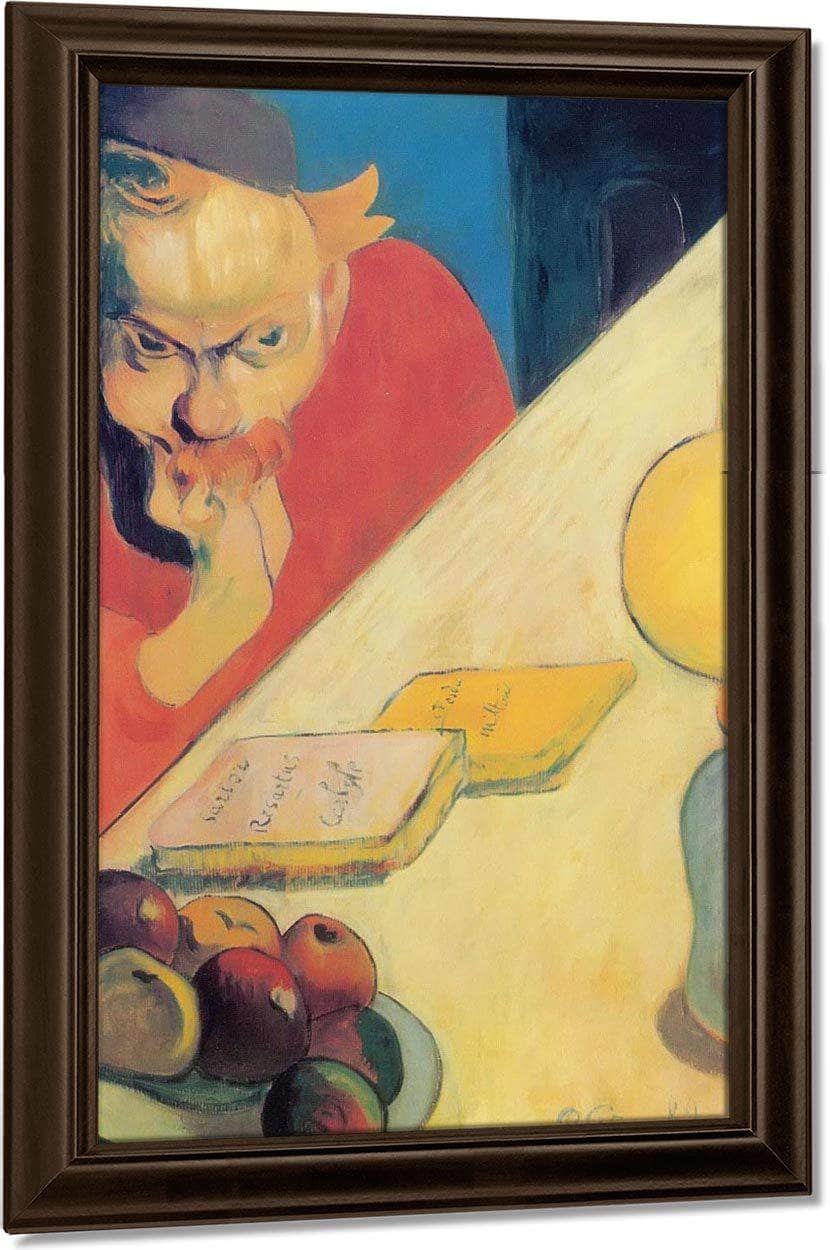 Portrait Of Meyer De Haan By Paul Gauguin Fine Art Print