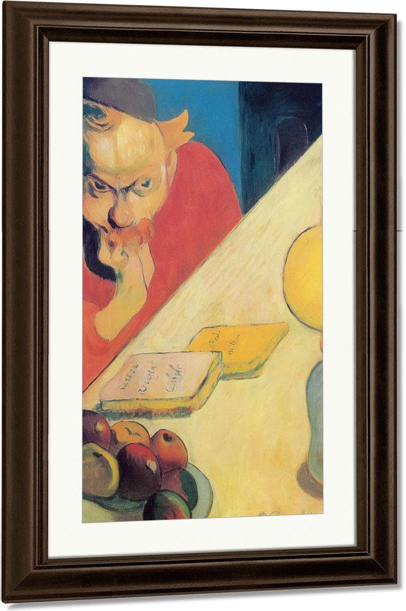 Portrait Of Meyer De Haan By Paul Gauguin Fine Art Print